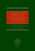 Cover for Redfern and Hunter on International Arbitration - 9780192869906