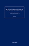 Cover for History of Universities XXXV / 2