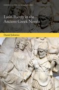 Cover for Latin Poetry in the Ancient Greek Novels - 9780192894823