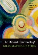 Cover for The Oxford Handbook of Grammaticalization