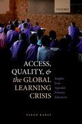 Cover for Access, Quality, and the Global Learning Crisis