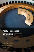 Cover for Party Personnel Strategies - 9780192897053