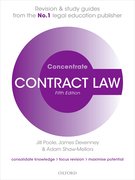 Cover for Contract Law Concentrate