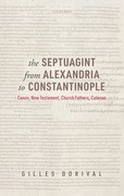 Cover for The Septuagint from Alexandria to Constantinople