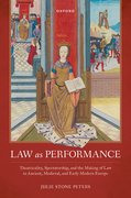Cover for Law as Performance