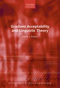 Cover for Gradient Acceptability and Linguistic Theory