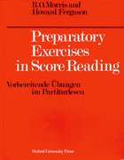 Cover for Preparatory Exercises in Score Reading