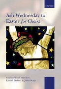 Cover for Ash Wednesday to Easter for Choirs
