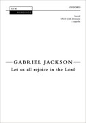 Cover for Let us all rejoice in the Lord