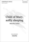 Cover for Child of Mary, softly sleeping
