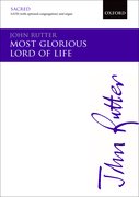 Cover for Most glorious Lord of life