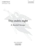 Cover for This endris night