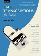Cover for Bach Transcriptions for Piano