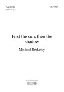 Cover for First the sun, then the shadow