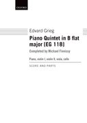 Cover for Piano Quintet in B flat major (EG 118)