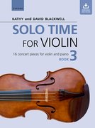Cover for Solo Time for Violin Book 3 + CD