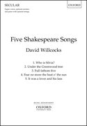Cover for Five Shakespeare Songs