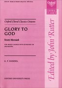 Cover for Glory to God from <em>Messiah</em>