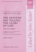 Cover for The heavens are telling (from The Creation)