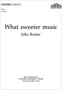 Cover for What sweeter music