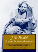Cover for Cantatas for alto and continuo