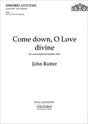 Cover for Come down, O Love divine