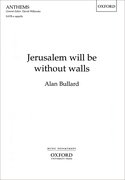 Cover for Jerusalem will be without walls