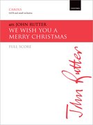 Cover for We wish you a merry Christmas