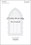 Cover for O come, let us sing