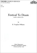 Cover for Festival Te Deum