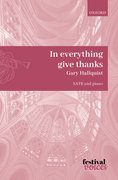 Cover for In everything give thanks