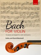 Cover for Bach for Violin