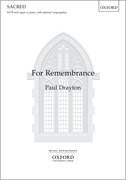Cover for For Remembrance