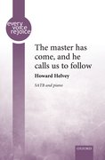 Cover for The master has come, and he calls us to follow