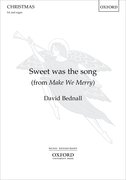 Cover for Sweet was the song