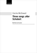 Cover for Three Songs <i>after</i> Schubert