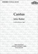 Cover for Cantus