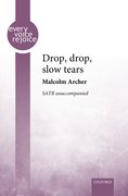 Cover for Drop, drop, slow tears