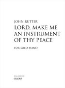 Cover for Lord, make me an instrument of thy peace
