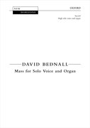 Cover for Mass for Solo Voice and Organ