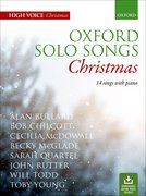 Cover for Oxford Solo Songs: Christmas