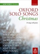 Cover for Oxford Solo Songs: Christmas - 9780193556799