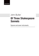 Cover for Of Three Shakespeare Sonnets