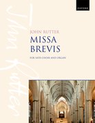 Cover for Missa Brevis - 9780193562455