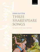 Cover for Three Shakespeare Songs