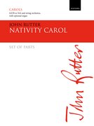 Cover for Nativity Carol - 9780193562714
