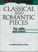 Cover for Classical and Romantic Pieces for Cello