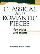 Cover for Classical and Romantic Pieces for Viola