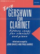 Cover for Easy Gershwin for clarinet