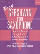 Cover for Easy Gershwin for Saxophone